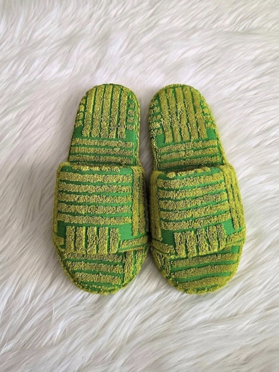 Bottega Veneta Shoes - Bottega Veneta Intrecciato Resort Sponge Slippers